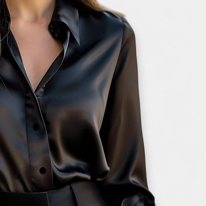 Viktorie | Blusa satinata