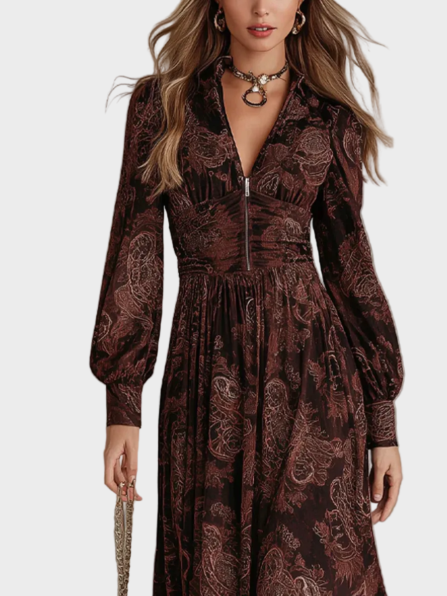 Lea | Abito maxi in vita