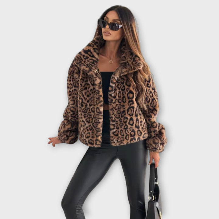 Leonor | Cappotto leopardo