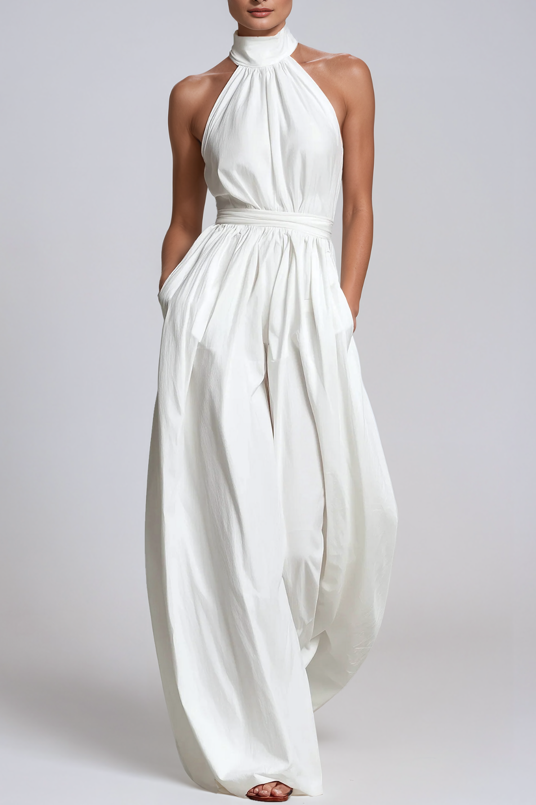 Miriam | Tuta boho con schiena scoperta