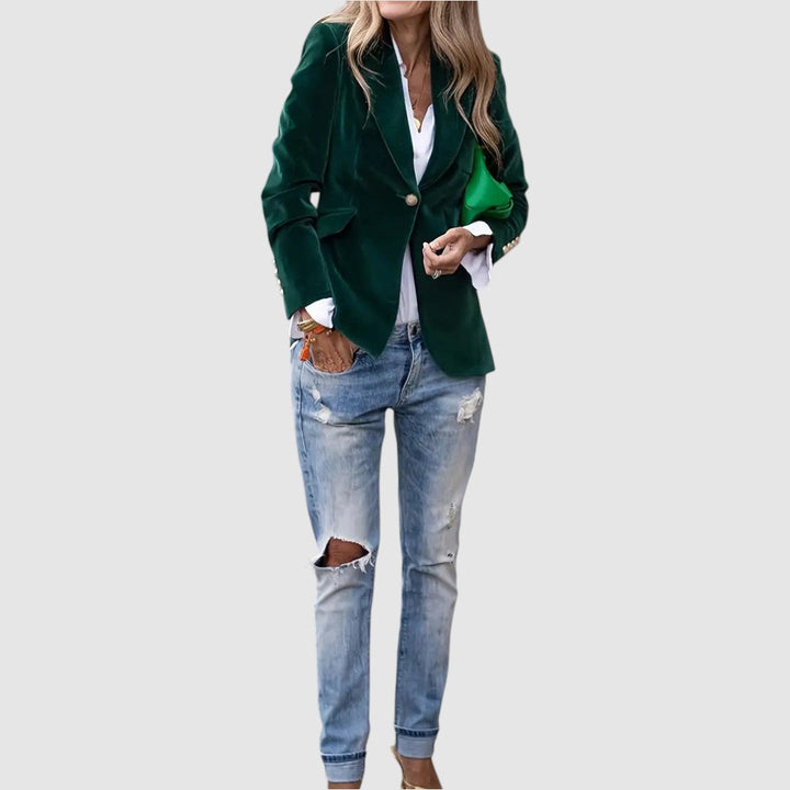 Mina | Giacca elegante in velluto