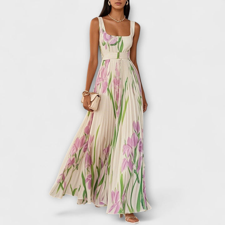 Dorotea | Abito maxi in chiffon