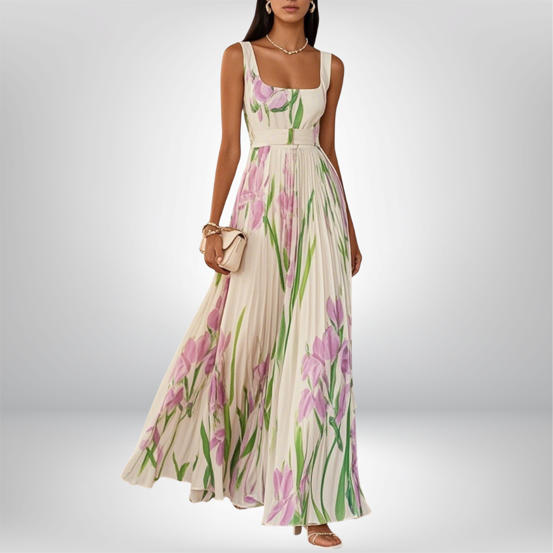 Dorotea | Abito maxi in chiffon