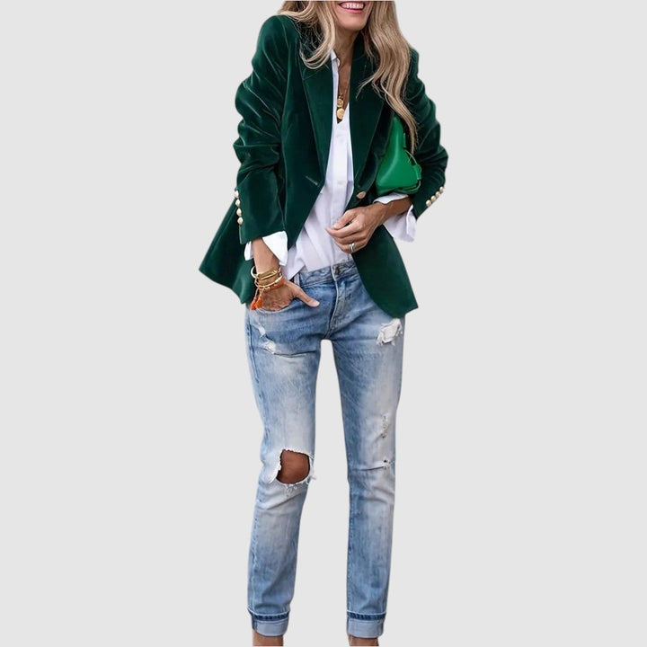 Mina | Giacca elegante in velluto