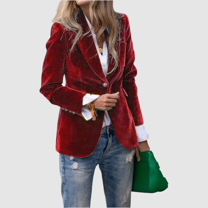 Mina | Giacca elegante in velluto