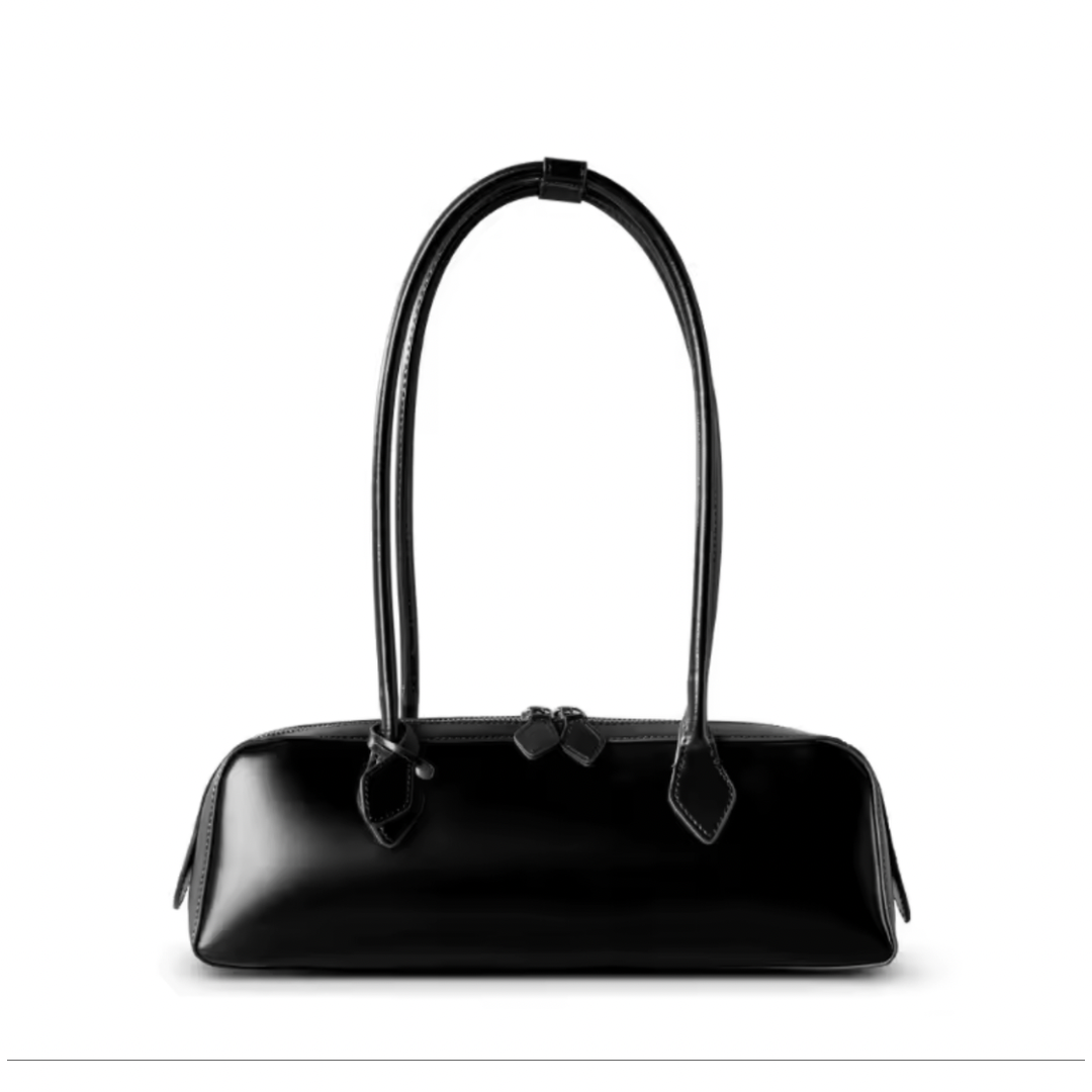 Borsa con aspetto liscio Signature