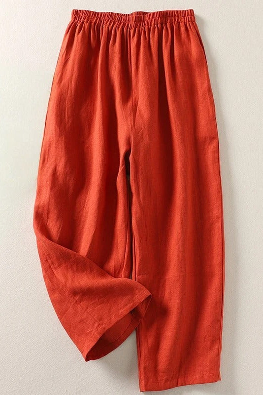 Milena | Pantaloni larghi con taglio ampio