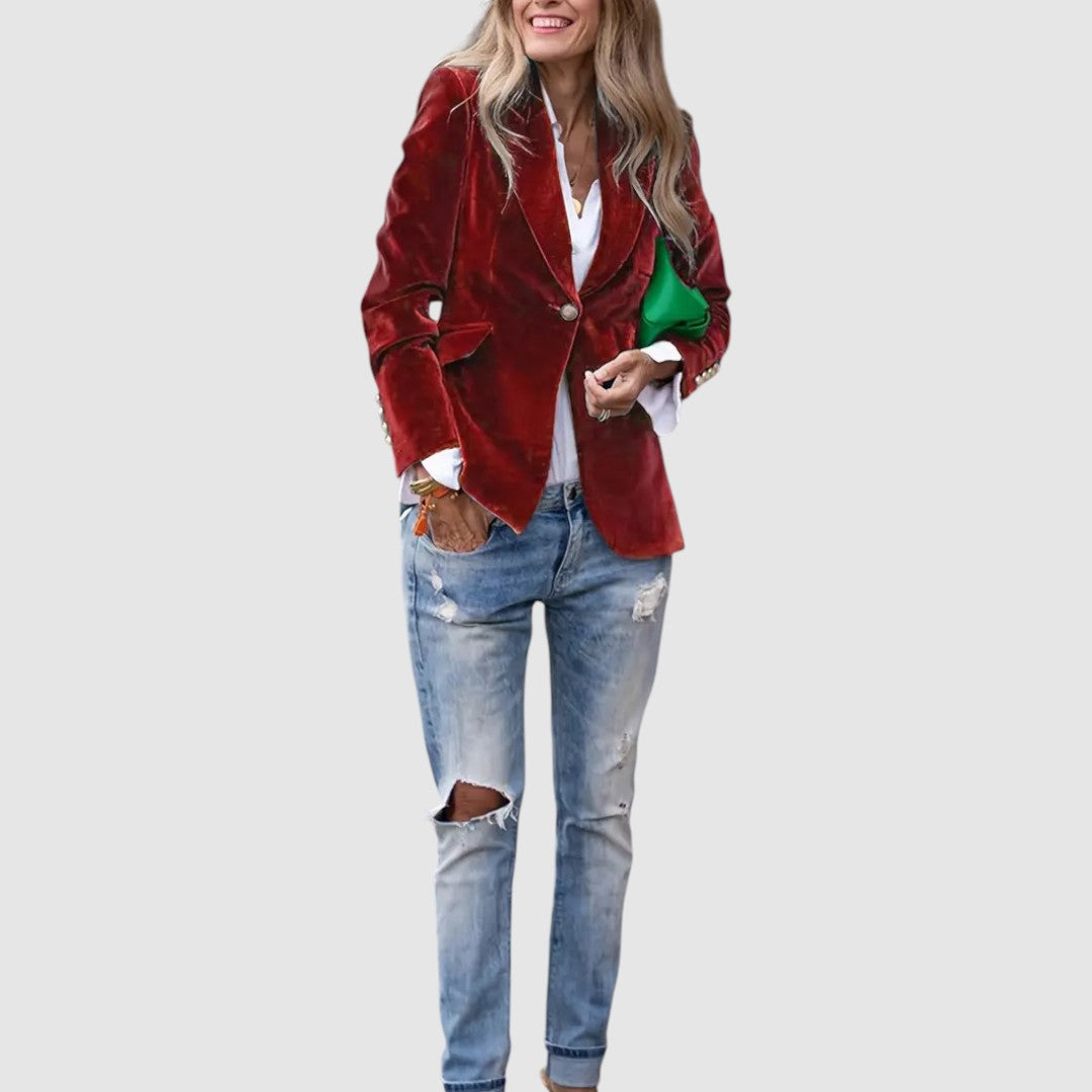 Mina | Giacca elegante in velluto