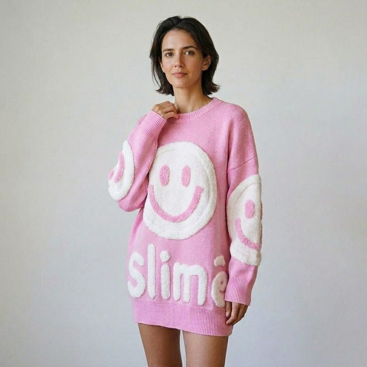 Felpa oversize con stampa grafica
