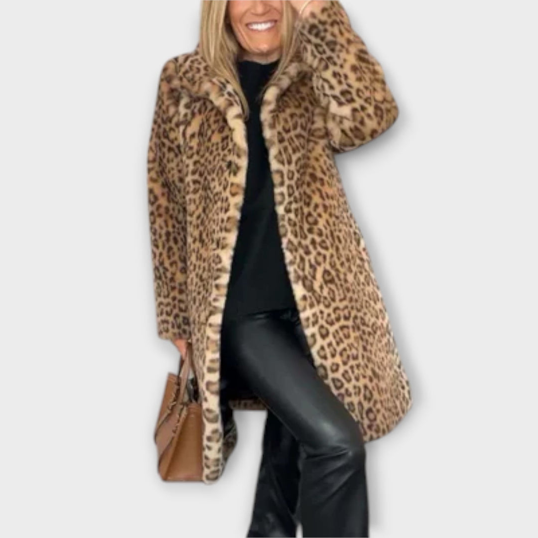 Amara | Cappotto leopardato