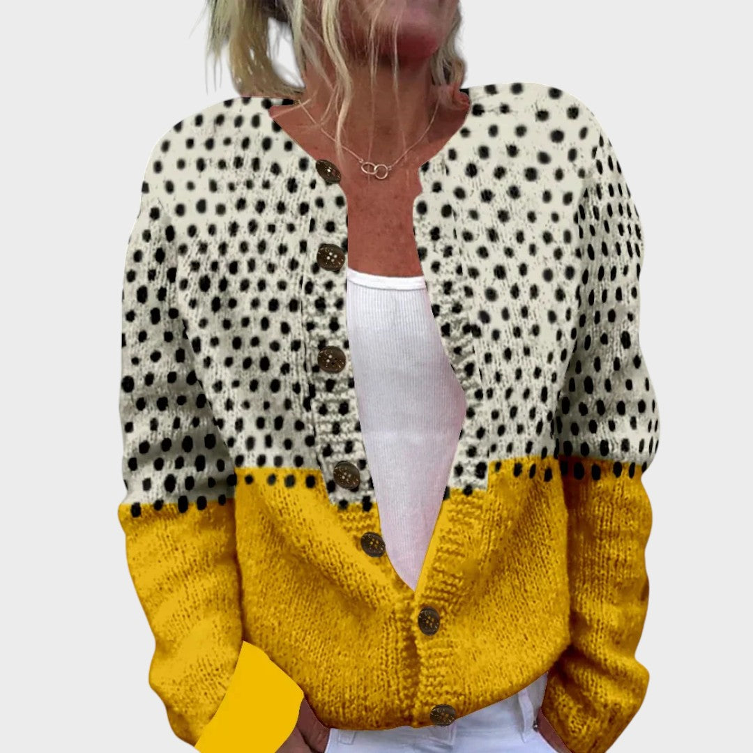 Madalena | Cardigan floreale autunnale