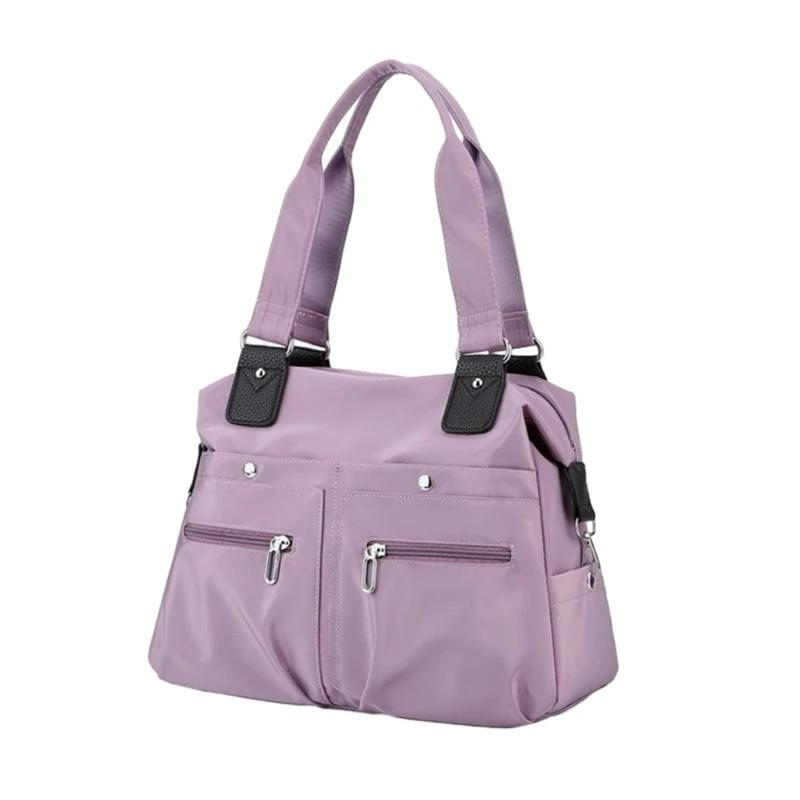 Grande borsa tote spaziosa con più tasche