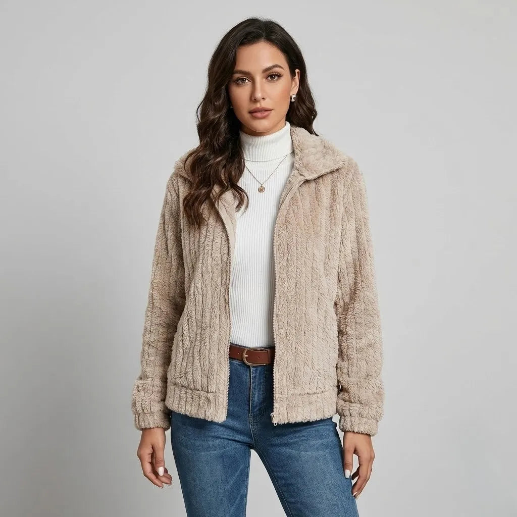 Cappotto morbido e casual con una vestibilità comoda per l&