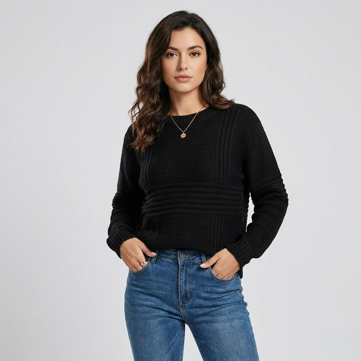 Maglione lavorato a maglia oversize in stile urbano