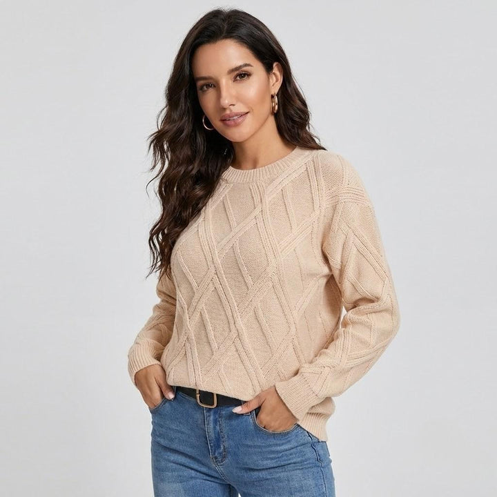 Maglione morbido a maglia oversize in stile senza tempo
