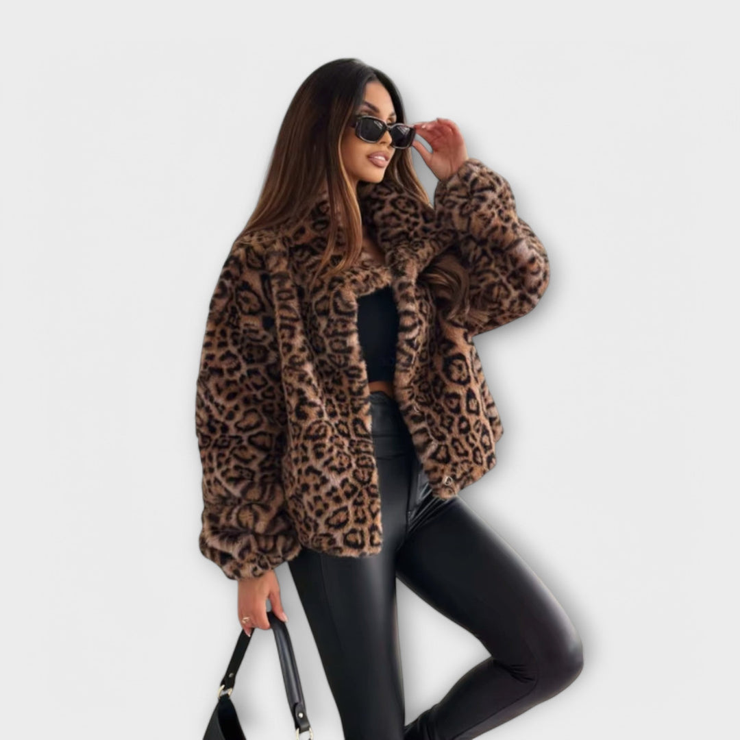 Leonor | Cappotto leopardo