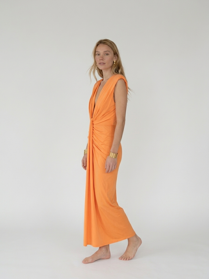 Nataša | Abito elegante plissettato