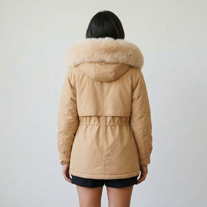 Parka strutturata con cappuccio