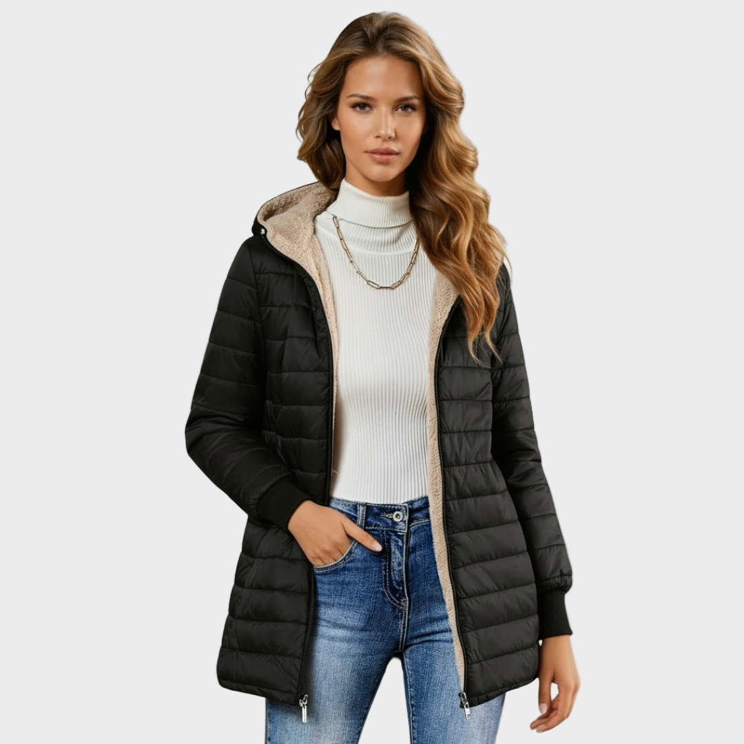 Bruna | Cappotto lungo impermeabile