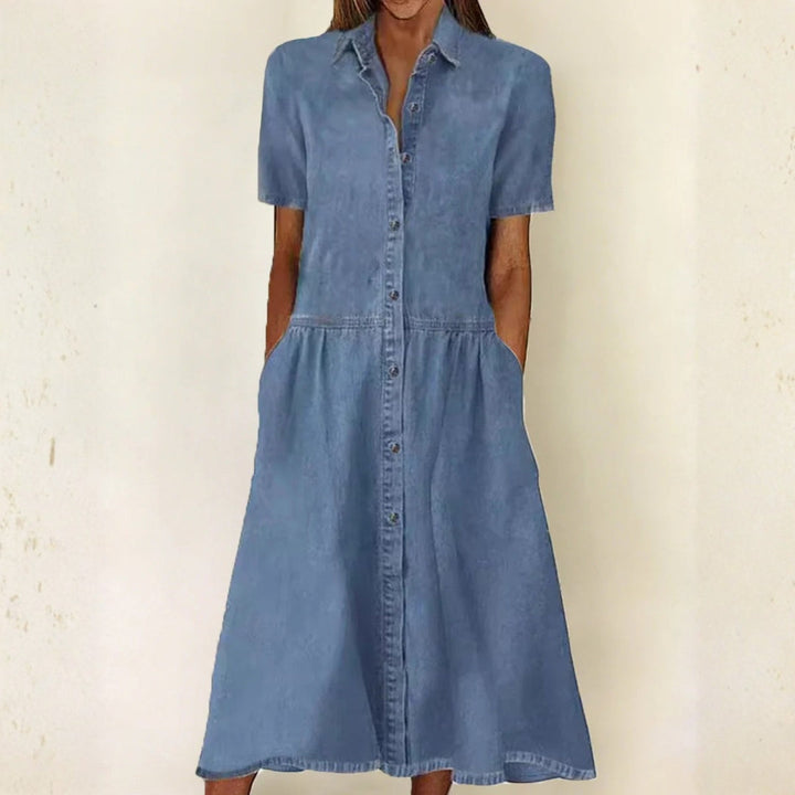 Karolina | Abito in denim
