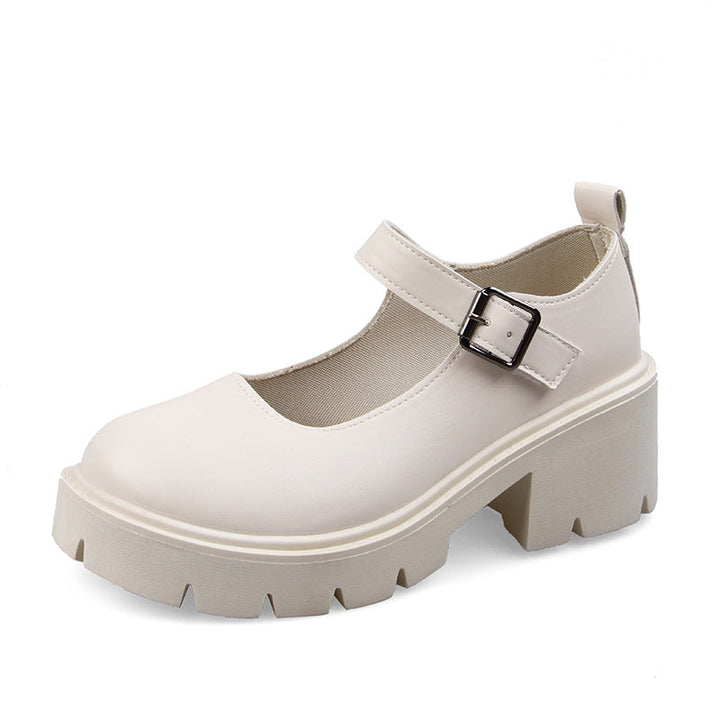 Scarpe Mary Jane con piattaforma