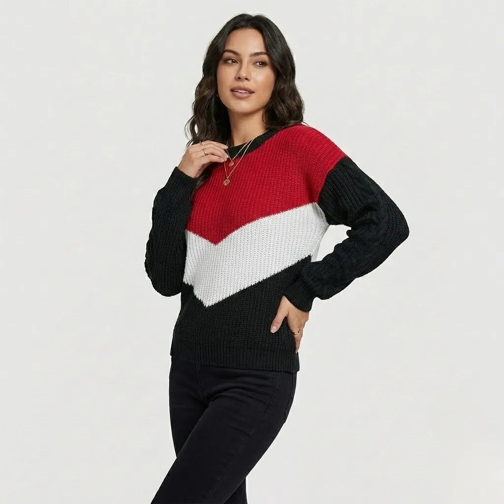 Maglione morbido a maglia con taglio rilassato per un&