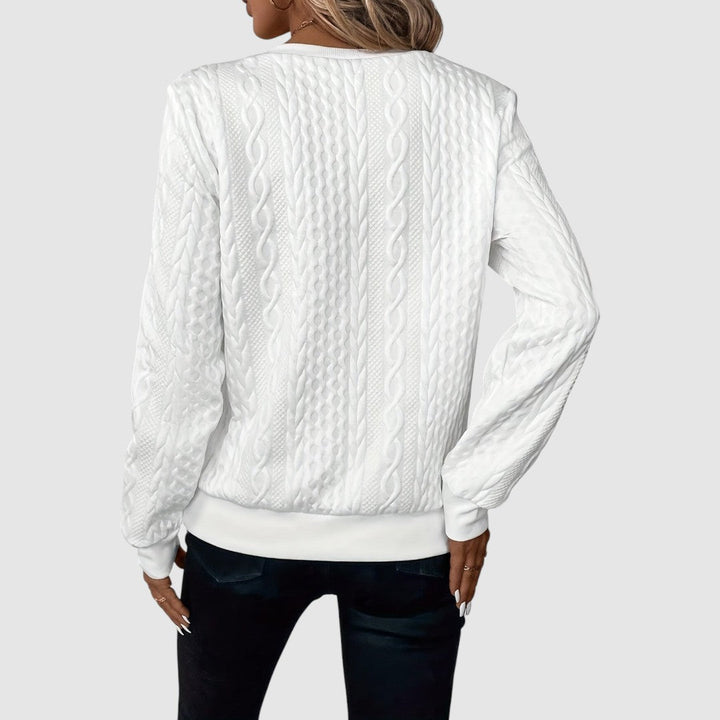 Matilde | Maglione intrecciato elegante