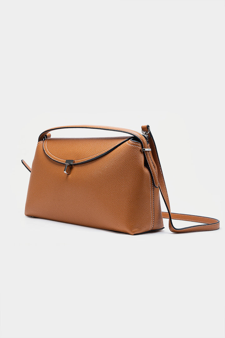Borsa elegante liscia a tracolla