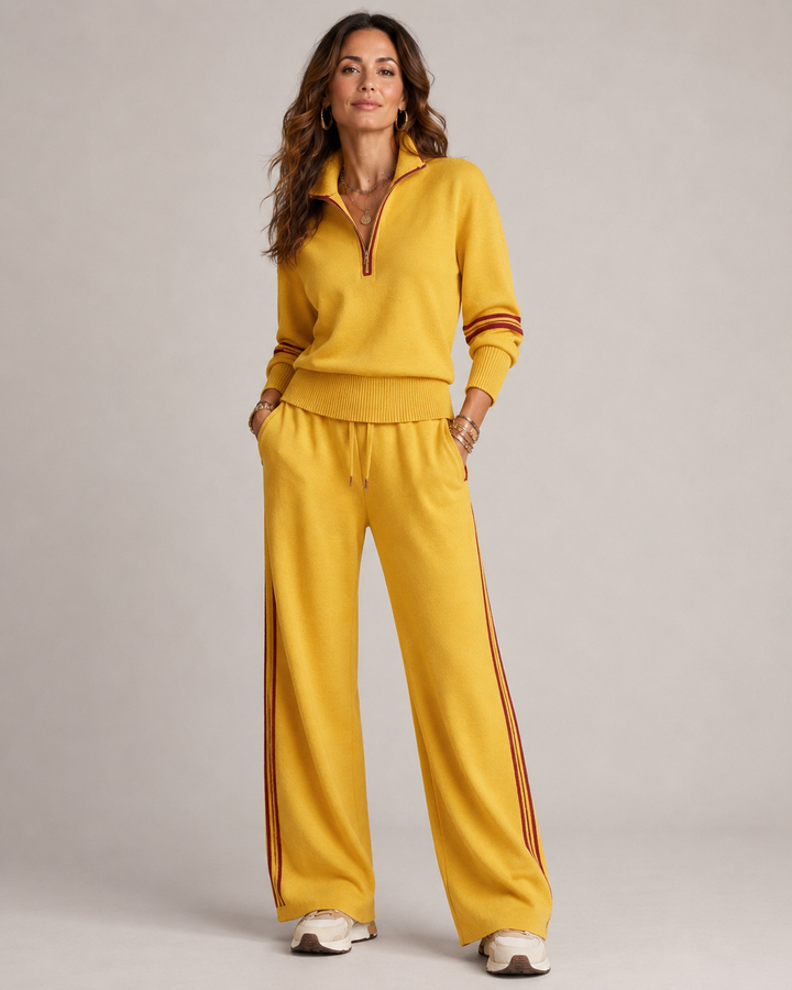 Marieta | Completo con pantaloni larghi