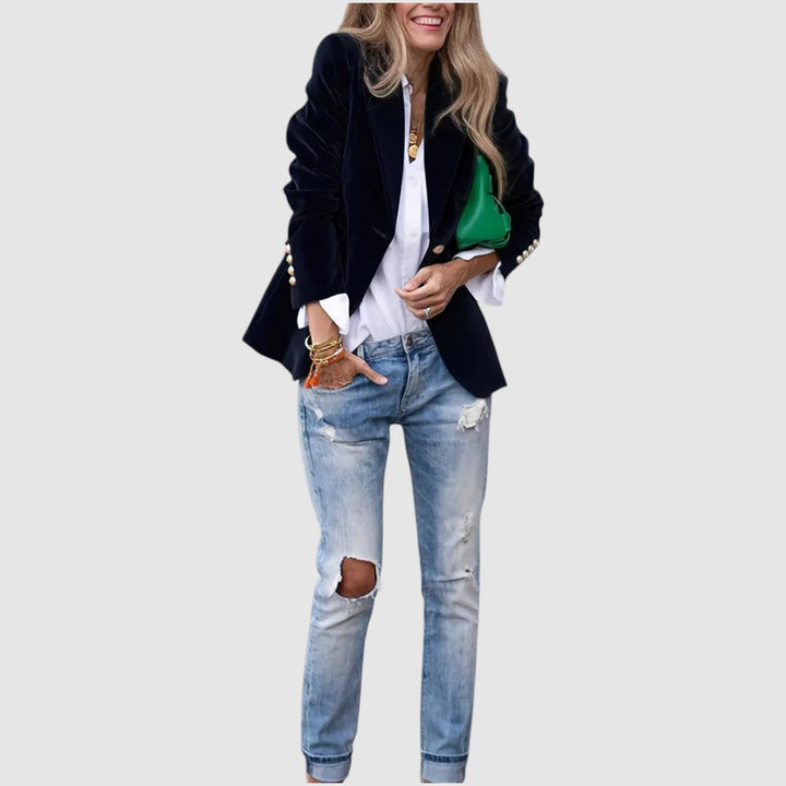 Mina | Giacca elegante in velluto