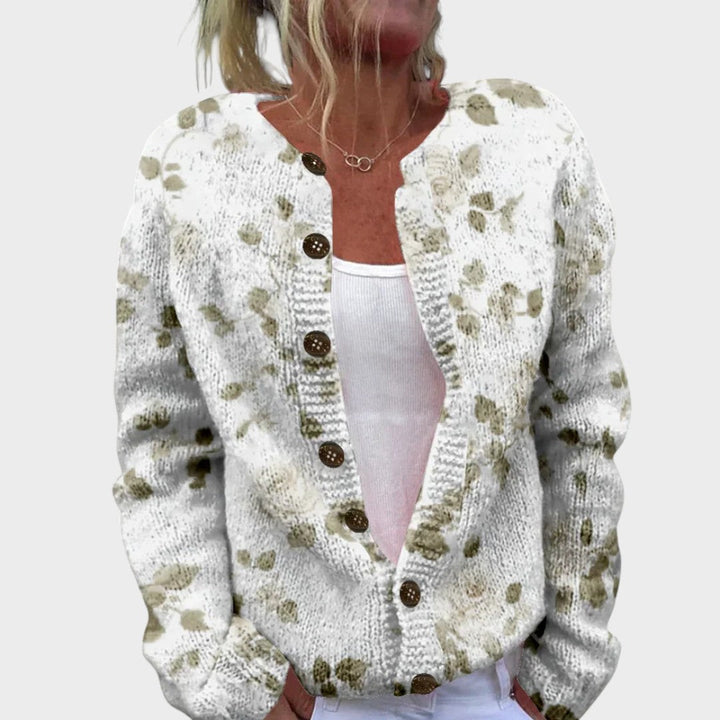 Joana | Cardigan floreale autunnale