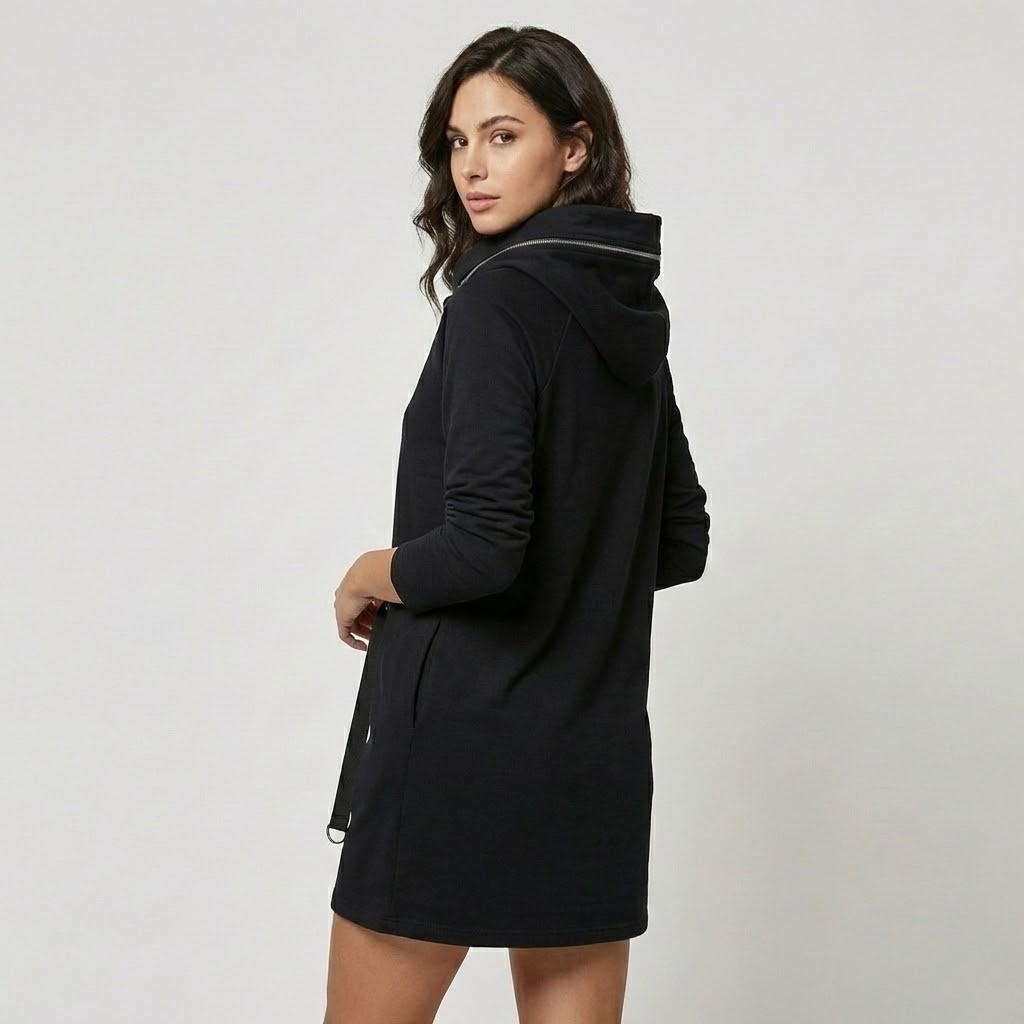 Zoja | Abito casual con colletto ampio e vestibilità morbida