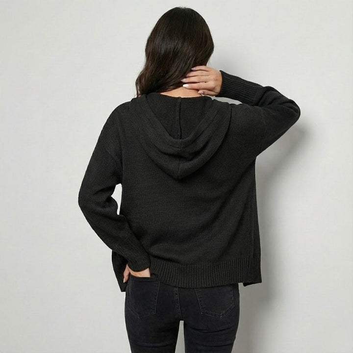 Cardigan lavorato a maglia in misto cotone e lana con bottoni classici