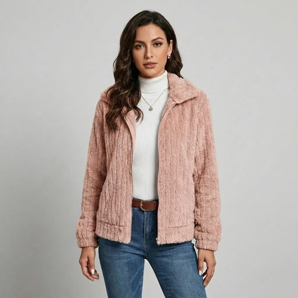 Cappotto morbido e casual con una vestibilità comoda per l&