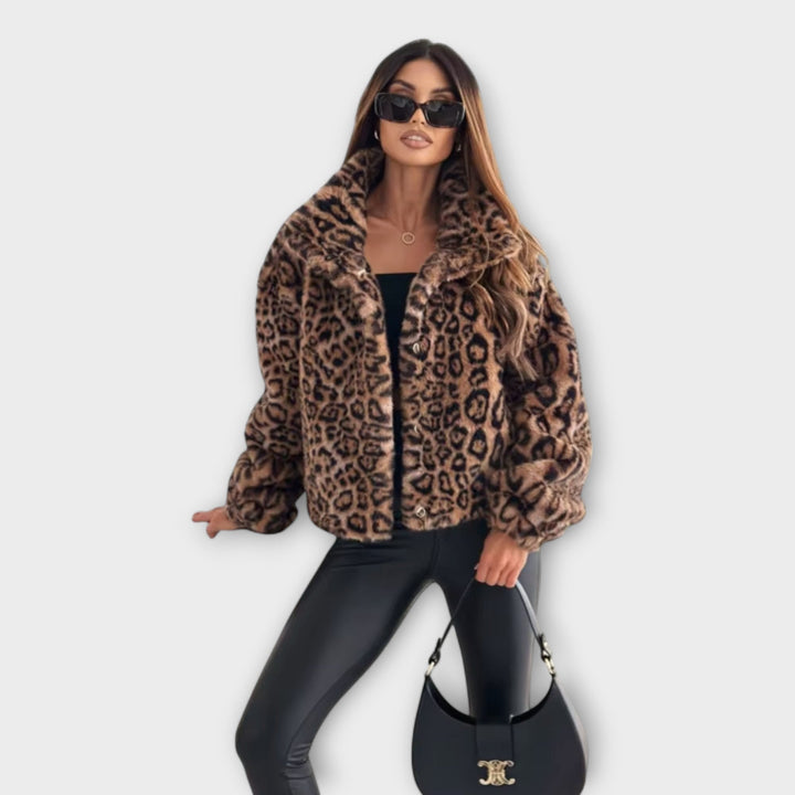 Leonor | Cappotto leopardo