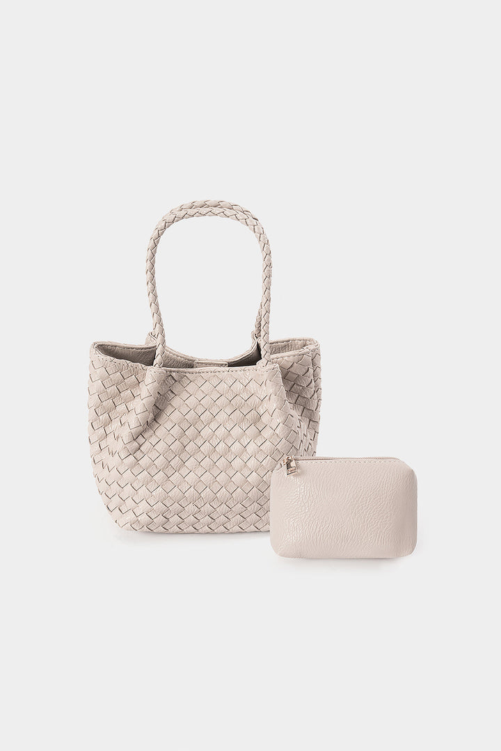 Borsa a tracolla testurizzata