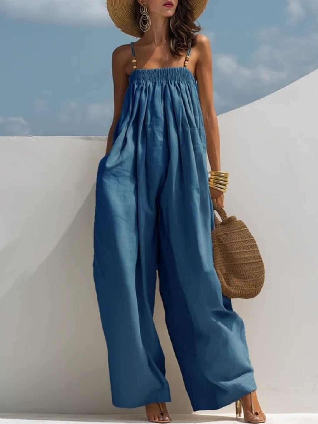 Magdalena | Salopette in denim