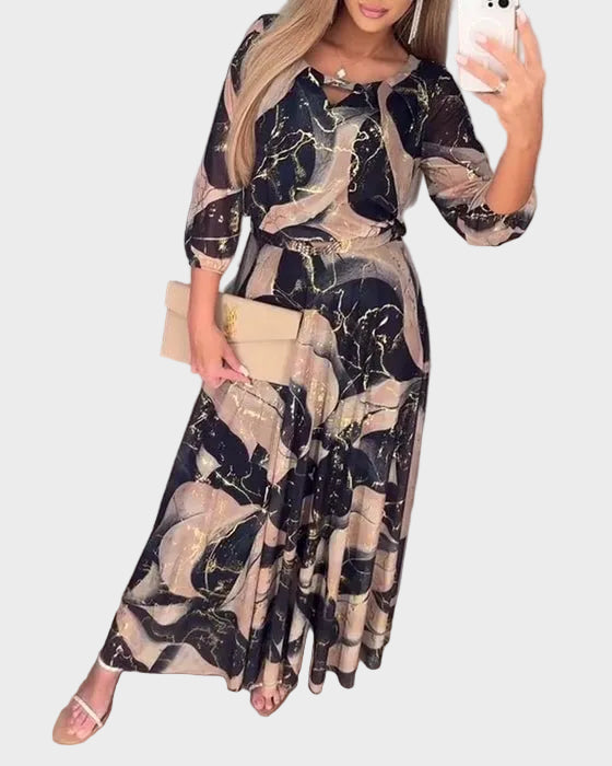 Anna | Abito elegante in chiffon