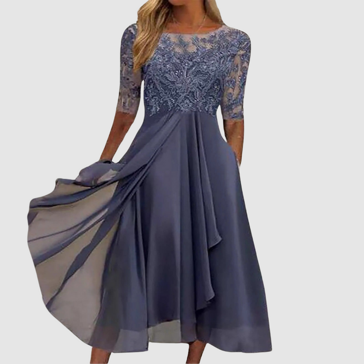 Regina | Abito elegante in pizzo