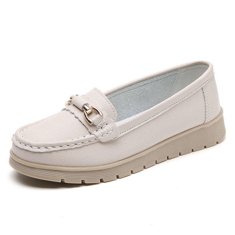 Mocassini slip-on con fibbia