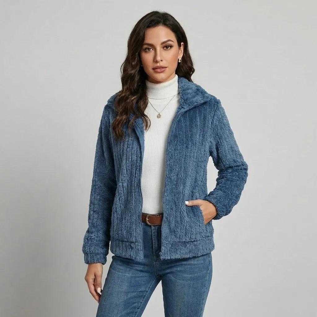 Cappotto morbido e casual con una vestibilità comoda per l&