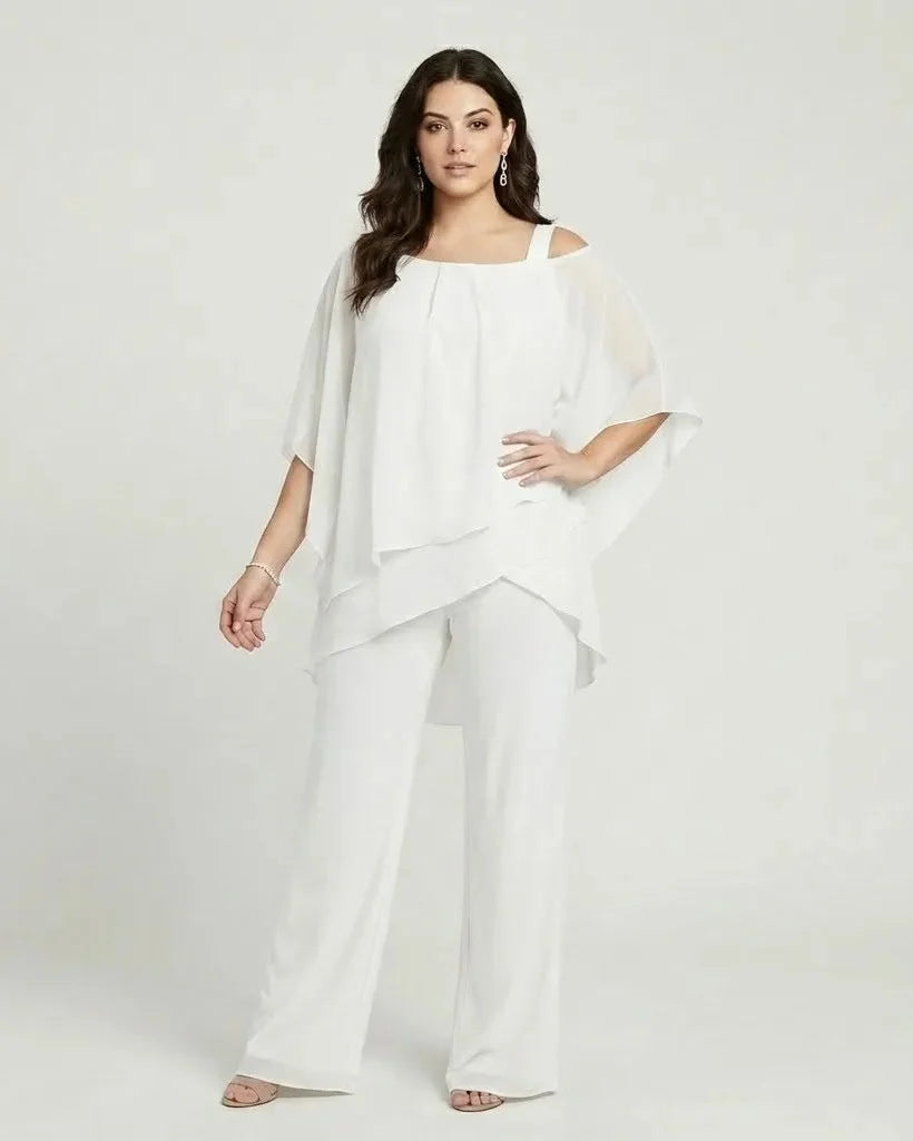 Vlasta | Completo elegante con top coperto