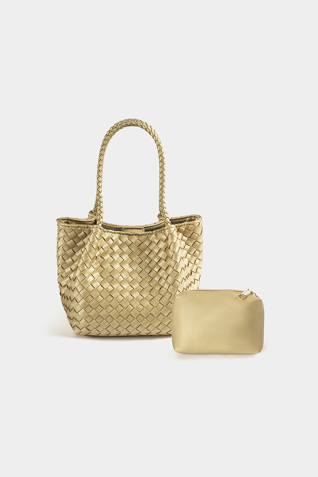 Borsa a tracolla testurizzata