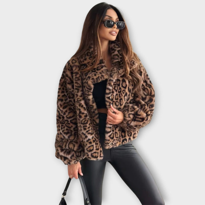 Leonor | Cappotto leopardo