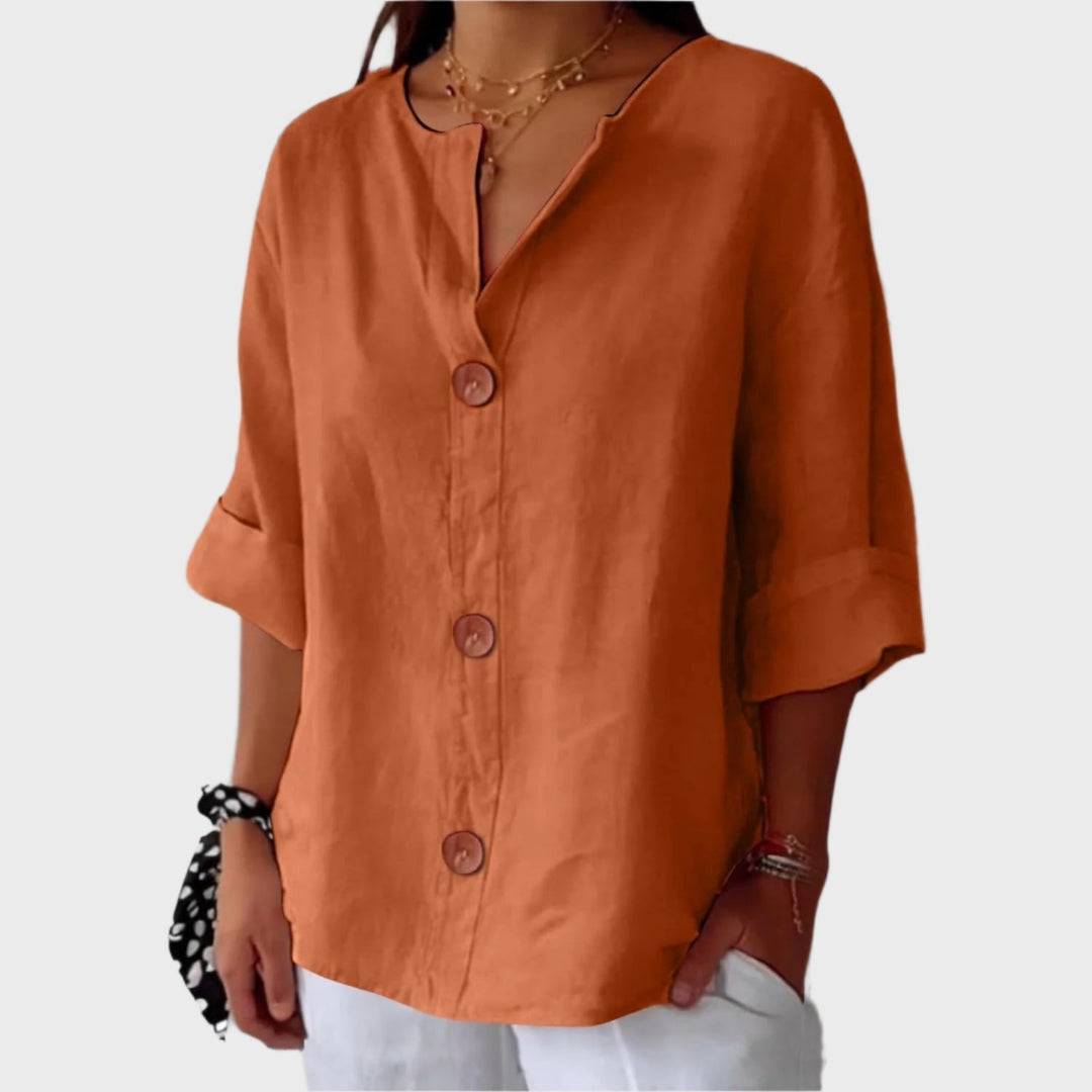 Ortensia | Camicia di lino