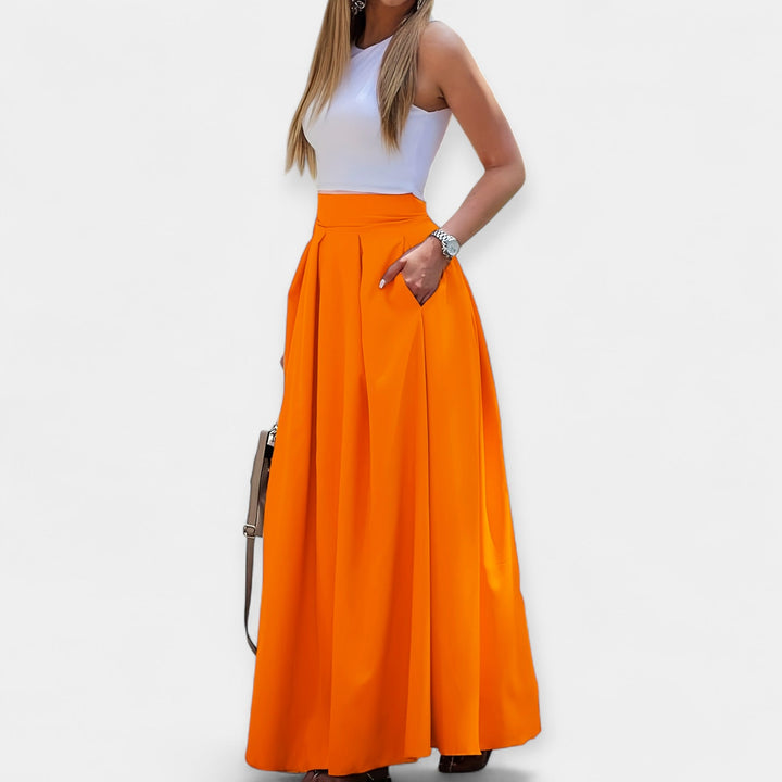 Ella | Gonna midi elegante