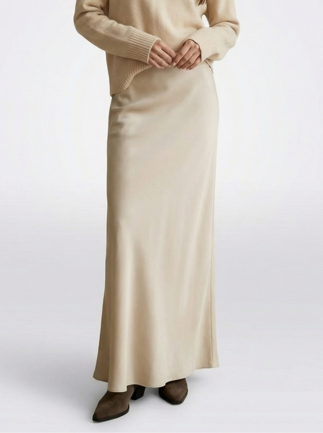 Gonna maxi semplice ed elegante