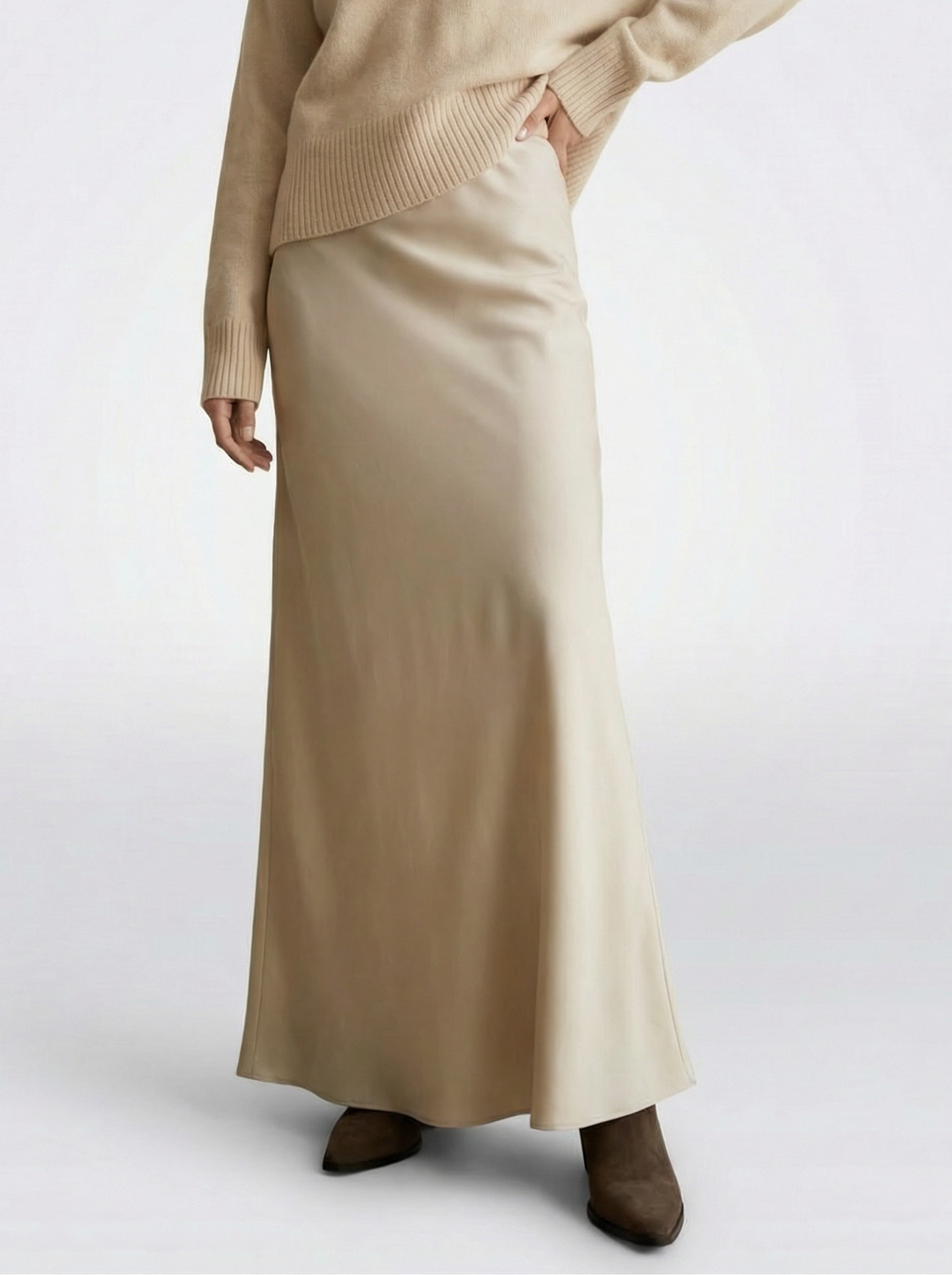 Gonna maxi semplice ed elegante