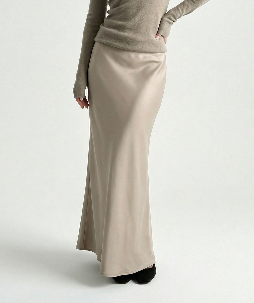 Gonna maxi semplice ed elegante
