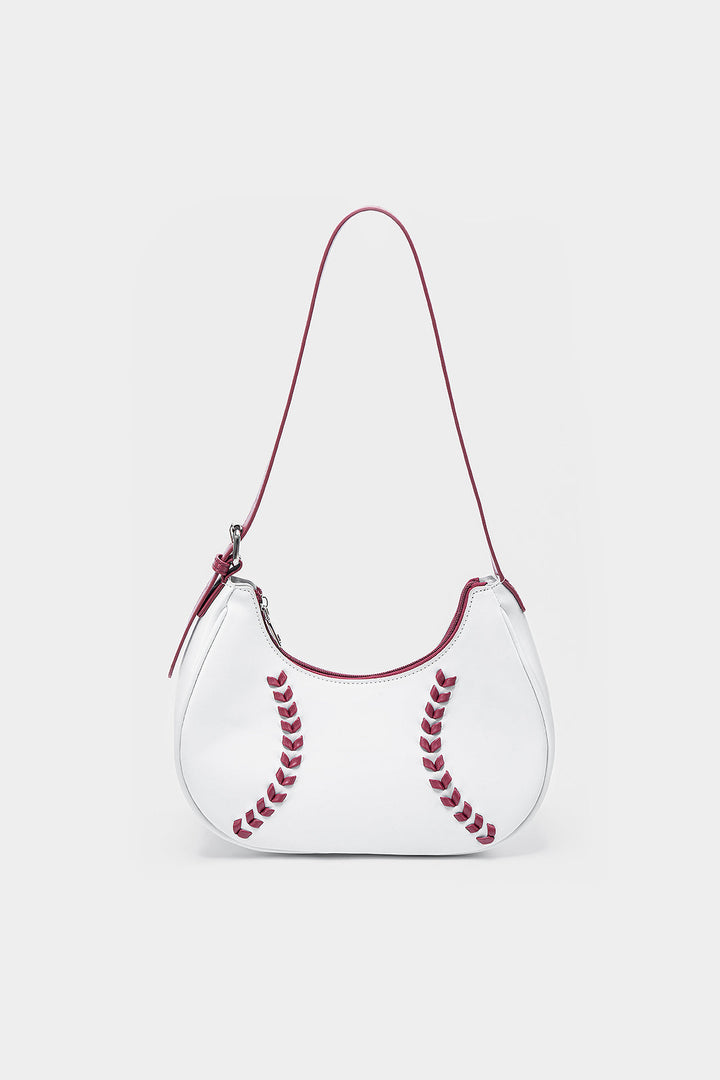 Borsa con design a contrasto